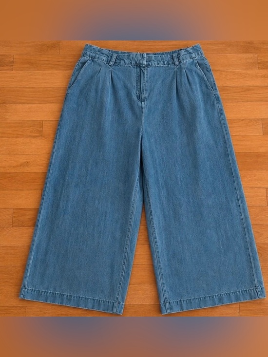 Old Navy Denim - Old Navy Extra High-Rise Wide Leg Jeans Denim Size 14 Adjustable Waist